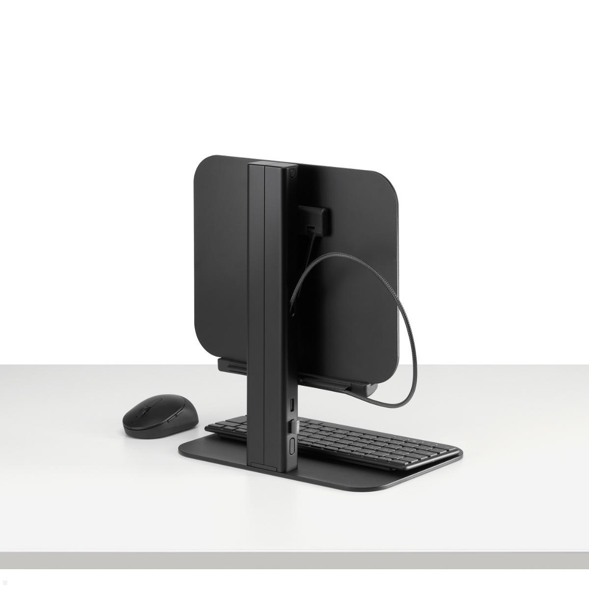 CBS Lana Laptop Ständer höhenverstellbar bis 16 Zoll, seitliche Rückansicht