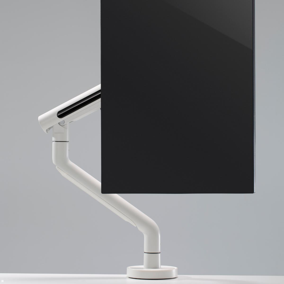 Fellowes Smartview Single Monitor Tischhalterung, Anwendungsbeispiel Drehbar