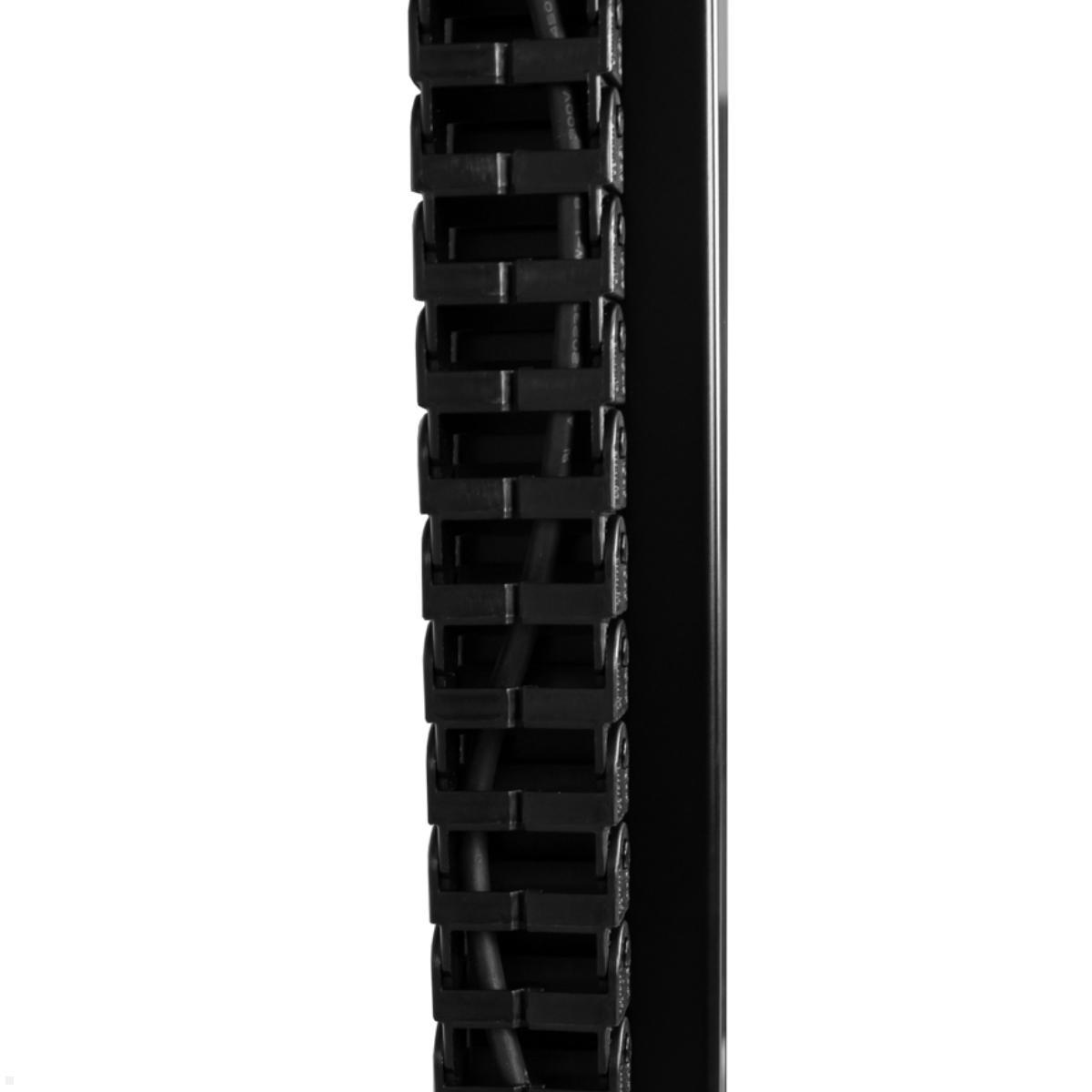 MonLines MLS675B TV Lift Standfuß elektrisch, 675mm, schwarz Energiekette
