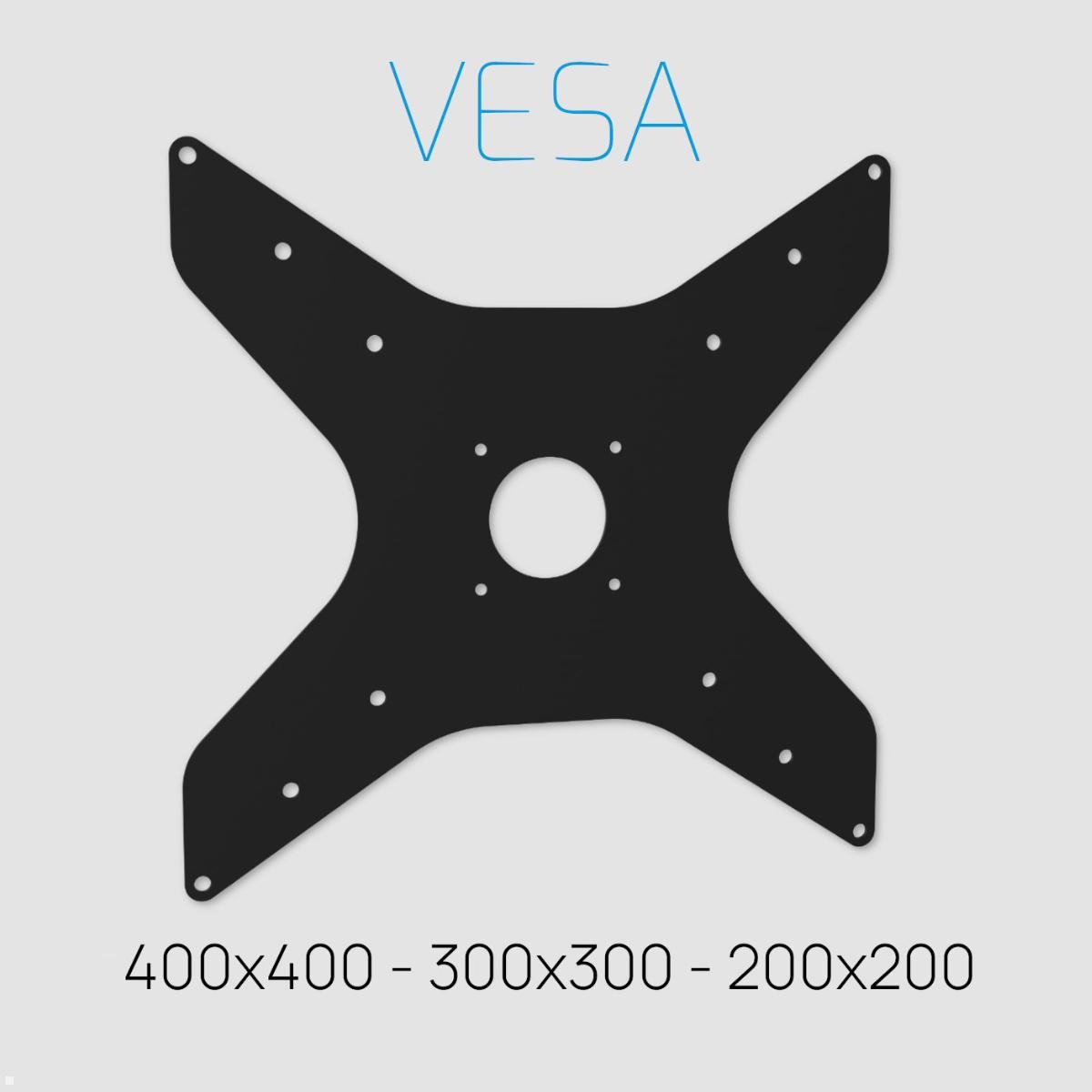 Cavus SPHERE150B44 TV Bodenständer 32 - 65 Zoll, Säule 1500 mm, schwarz VESA Aufnahme Cavus SPHERE150B44 TV Bodenständer 32 - 65 Zoll, Säule 1500 mm, schwarz VESA Aufnahme