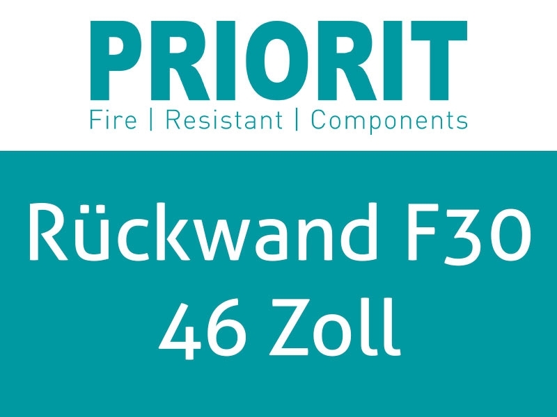Priorit Rückwand für Monitoreinhausung PRIODIS F30 feuerhemmend 46Zoll Priorit Rückwand für Monitoreinhausung PRIODIS F30 feuerhemmend 46Zoll