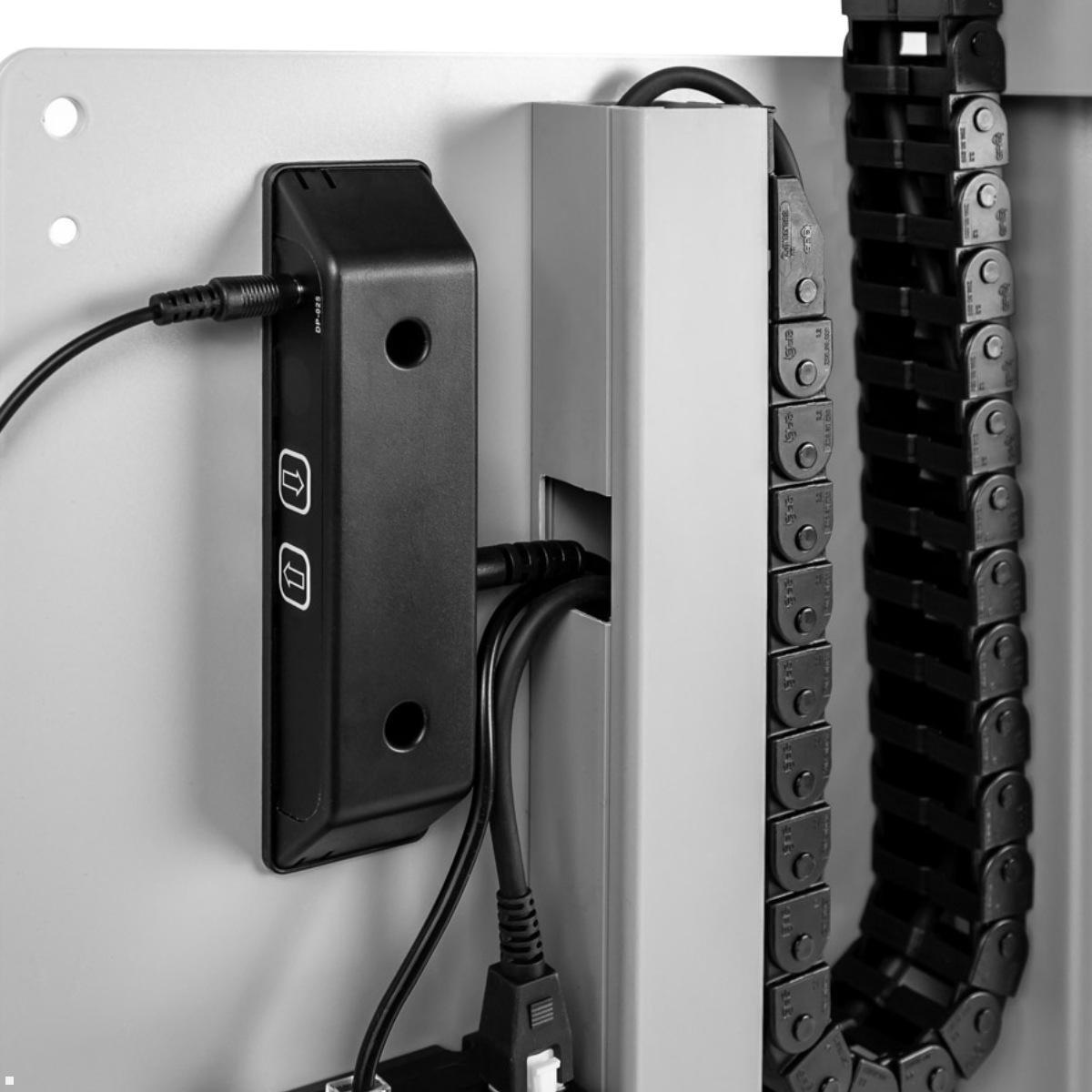 MonLines MLS675S TV Lift Standfuß elektrisch, 675mm, silber Steuereinheit