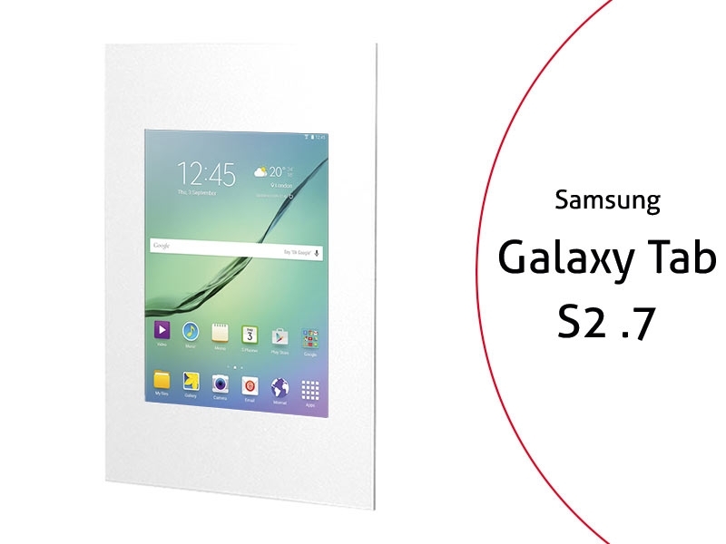 TabLines TWE019W Tablet Wandeinbau für Samsung Tab S2 9.7, weiß TabLines TWE019W Tablet Wandeinbau für Samsung Tab S2 9.7, weiß