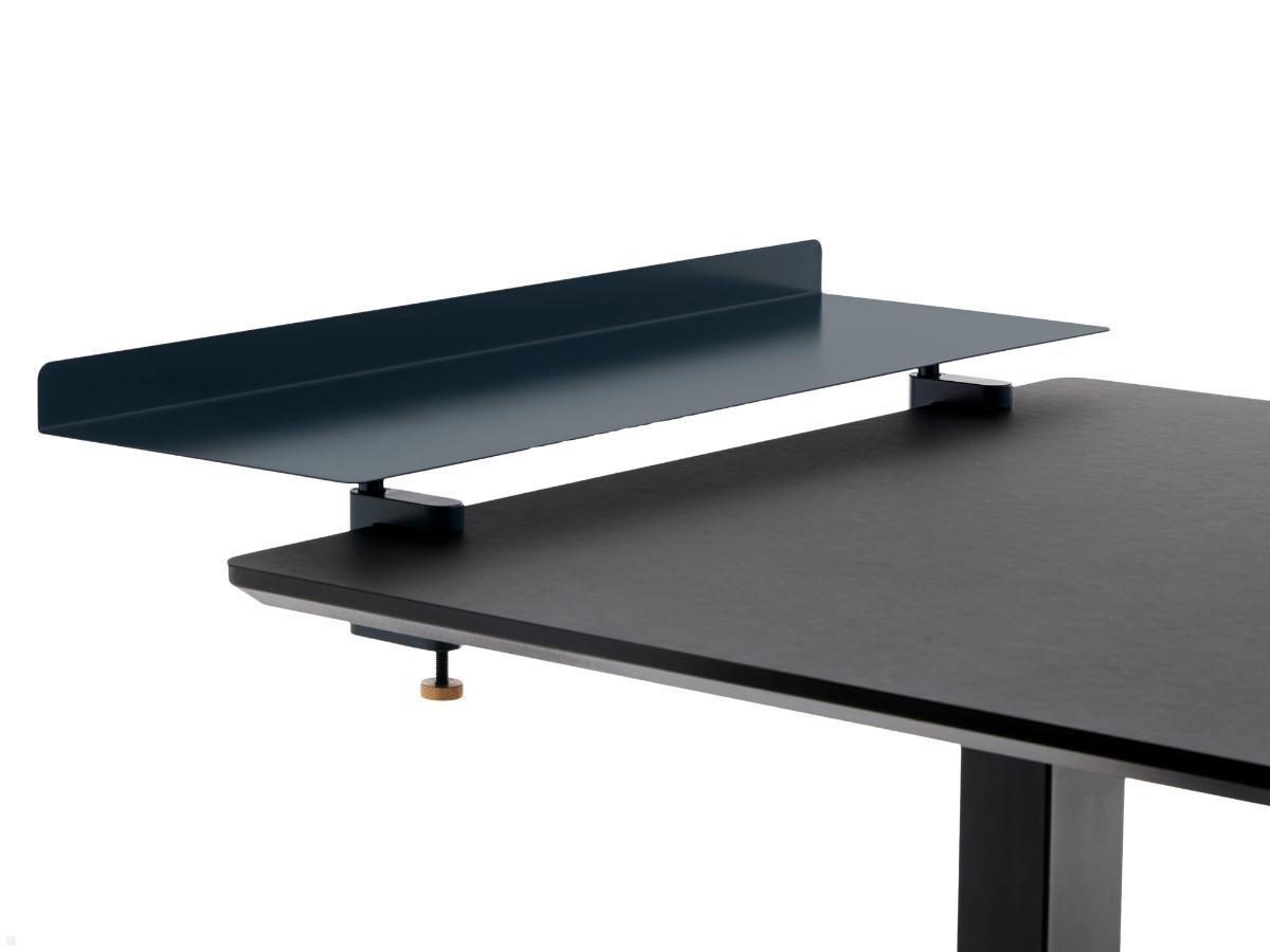 APTO Table Shelf Schreibtisch Ablageboard 72x24cm mit Tischklemmen, marineblau APTO Table Shelf Schreibtisch Ablageboard 72x24cm mit Tischklemmen, marineblau