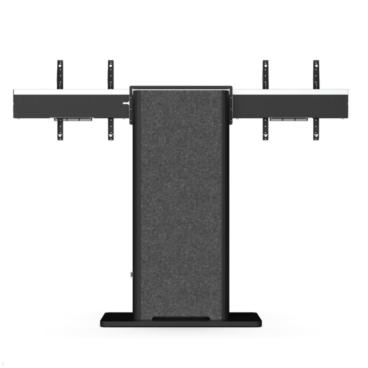 SMS EVER620 Dual-Monitorständer bis 86 Zoll, Rückansicht