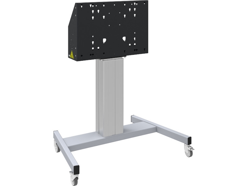 SmartMetals Mobiler Bodenlift  für Touchscreens bis 86 Zoll, silber-grau SmartMetals Mobiler Bodenlift  für Touchscreens bis 86 Zoll, silber-grau