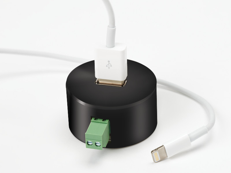 Basalte 610-02 Puck USB-Adapter Lightning Kabel