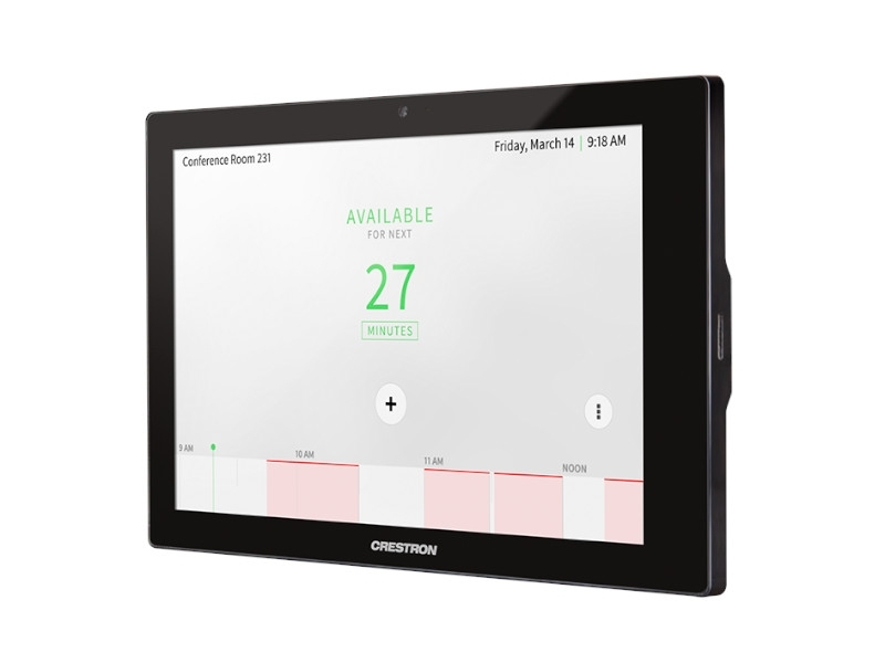 Crestron Touchpanel Bedieneinheit 7 Zoll, schwarz Roommanager