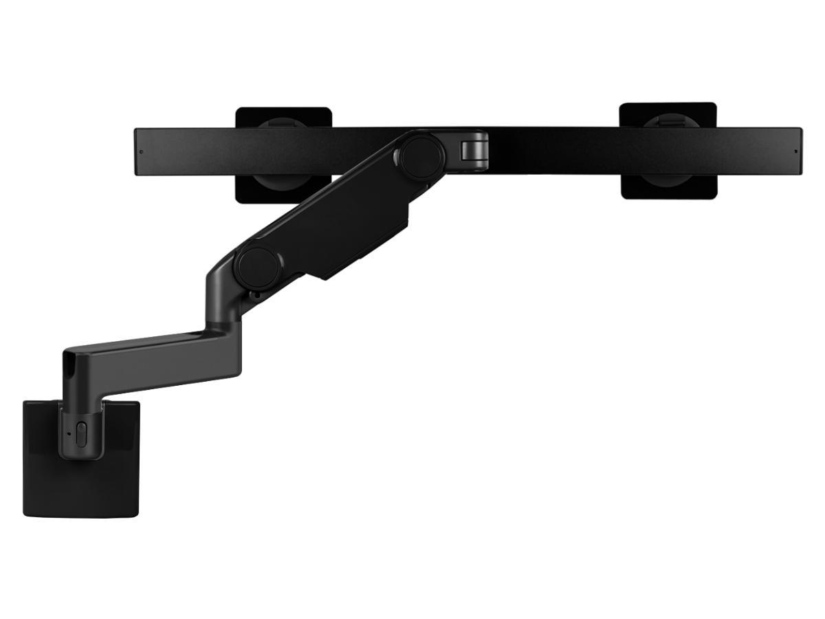 Humanscale M10 Dual Monitor Wandhalterung schwarz (M10HMBE2B) Vorderansicht Humanscale M10 Dual Monitor Wandhalterung schwarz (M10HMBE2B) Vorderansicht