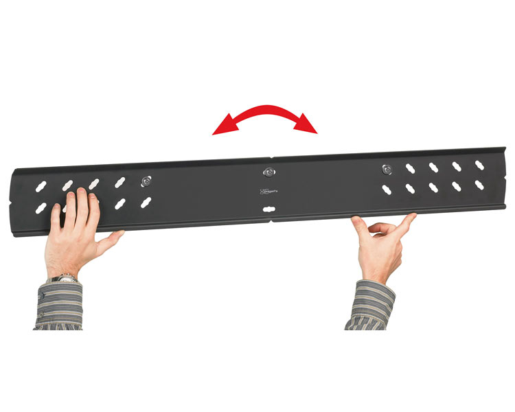 Vogels PFW 5510 neigbare Monitor Wandhalterung Traverse