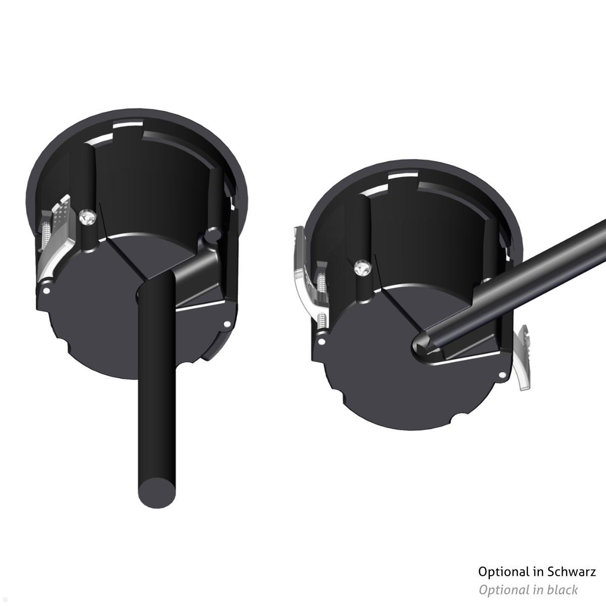 EVOline One Einbausteckdose USB, Gehäuse, weiß, Kabel EVOline One Einbausteckdose USB, Gehäuse, weiß, Kabel