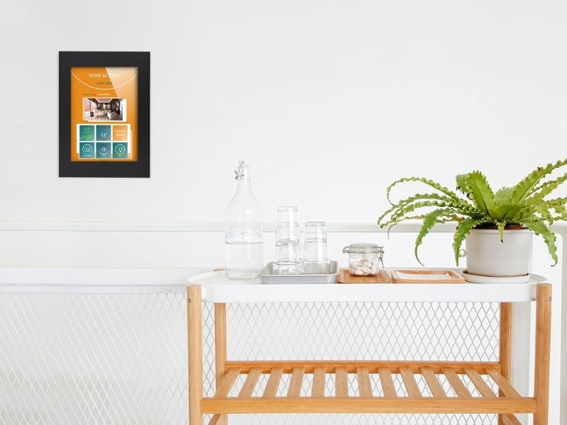 TabLines TWE079B Tablet Wandeinbau für Samsung Galaxy Tab A 10.1 (2019), schwarz SmartHome TabLines TWE079B Tablet Wandeinbau für Samsung Galaxy Tab A 10.1 (2019), schwarz SmartHome