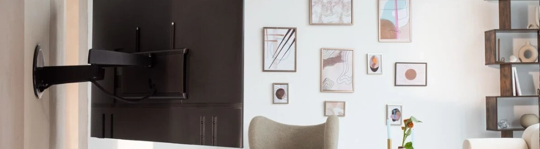 Elektrische TV Wandhalterung für 37-49 Zoll Bildschirme, Monitorhalter Elektrische TV Wandhalterung für 37-49 Zoll Bildschirme, Monitorhalter