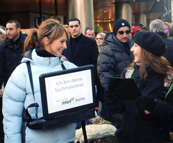 MonLines Universal Laptop Bauchladen MonLines Universal Laptop Bauchladen