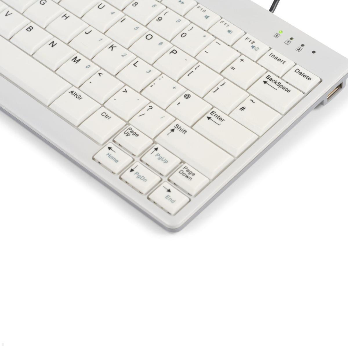 BakkerElkhuizen kompakte Tastatur UltraBoard 950 V2, Detailansicht BakkerElkhuizen kompakte Tastatur UltraBoard 950 V2, Detailansicht