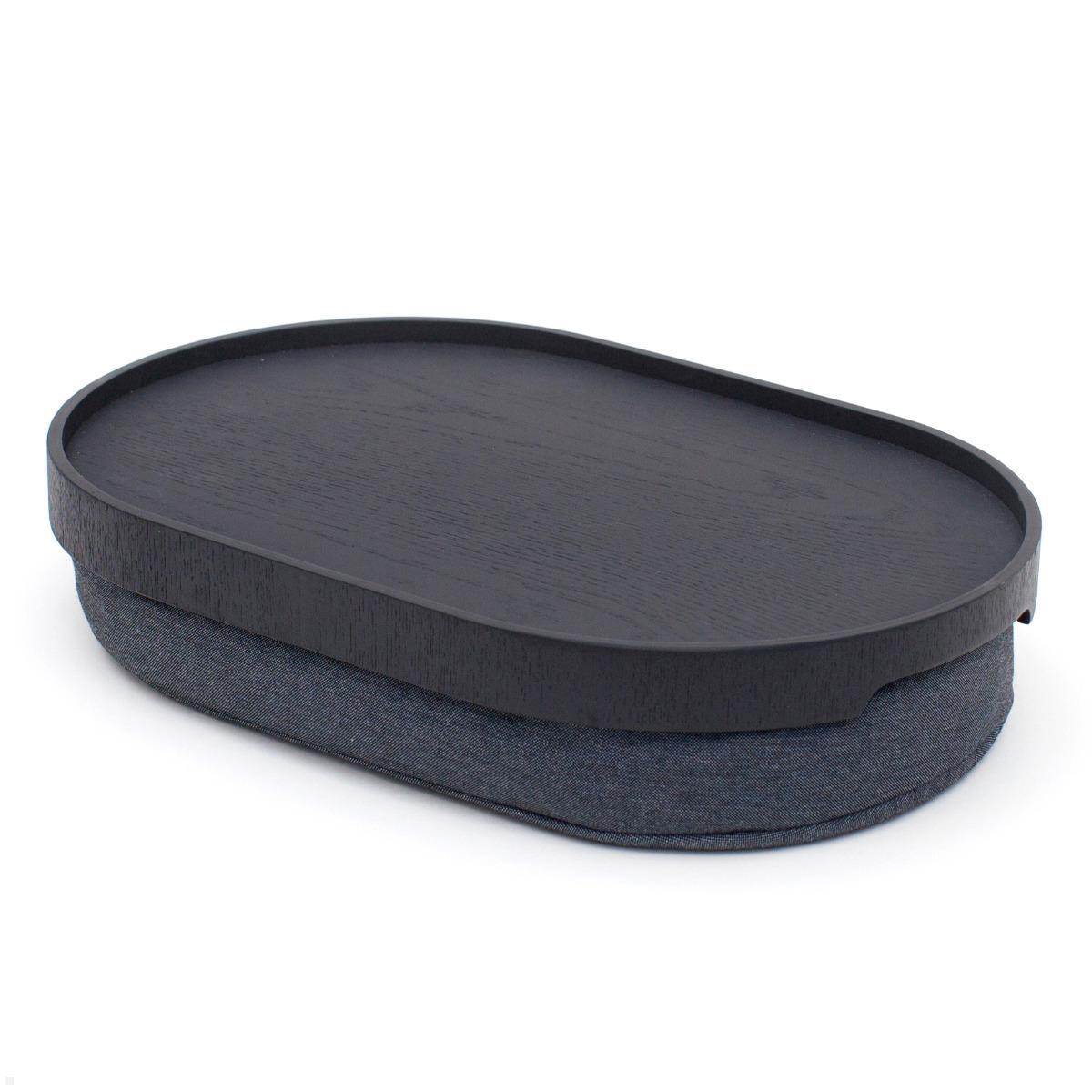 Bosign CurveLine Mini Laptop Knietablett, rutschfeste Oberfläche, Weidenholz Bosign CurveLine Mini Laptop Knietablett, rutschfeste Oberfläche, Weidenholz
