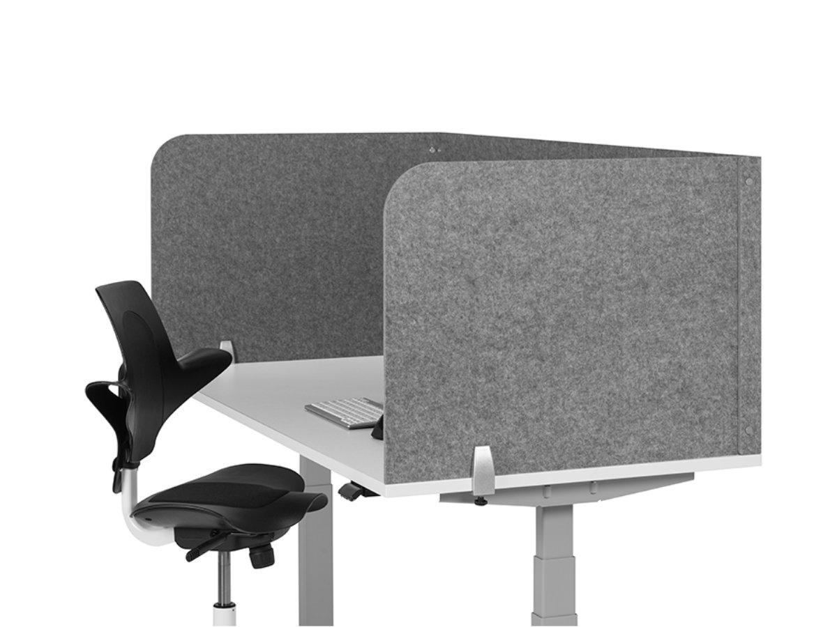 BakkerElkhuizen BE Safety Screen BNESSULGY160D60 U-Form S, Seitenansicht BakkerElkhuizen BE Safety Screen BNESSULGY160D60 U-Form S, Seitenansicht