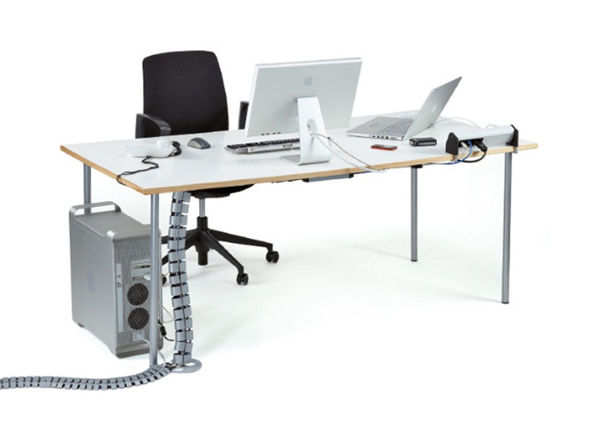Bachmann Kabelschlange Classic schwarz (930.030) vertikal und horizontal