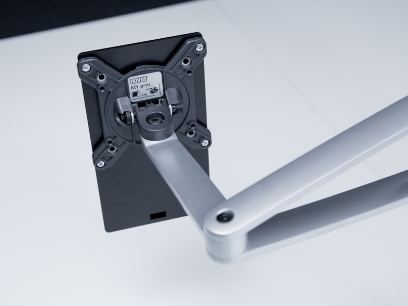 MonLines V018B VESA Adapter für ViewSonic Monitore montiert MonLines V018B VESA Adapter für ViewSonic Monitore montiert