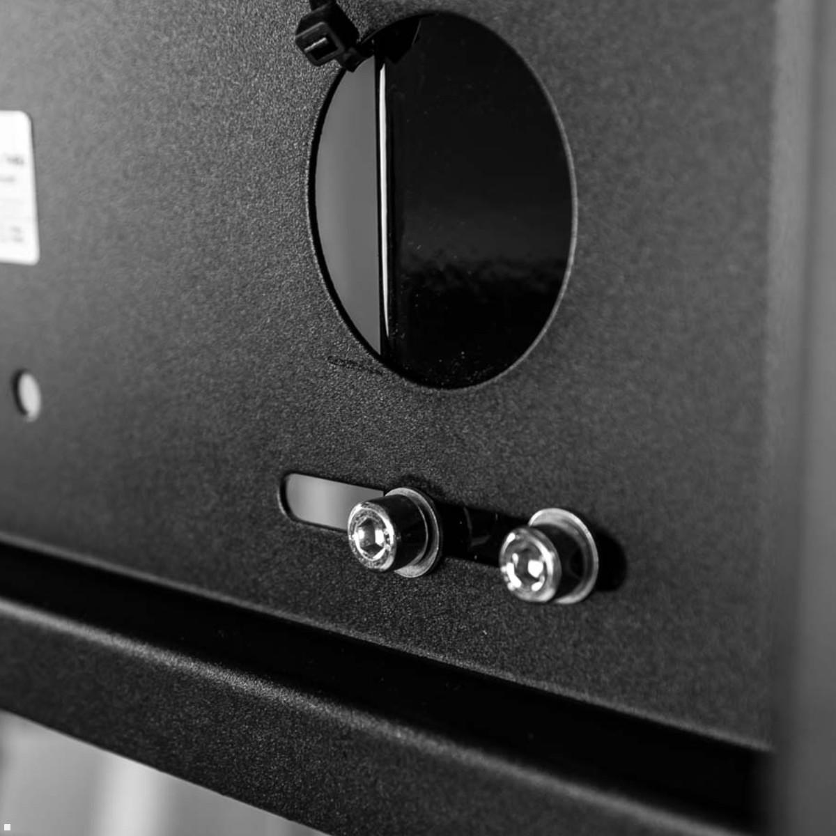MonLines MLW1000B2 TV Lift Wandhalter elektrisch, 1000mm, bis 98 Zoll, schwarz, Detail Halterung