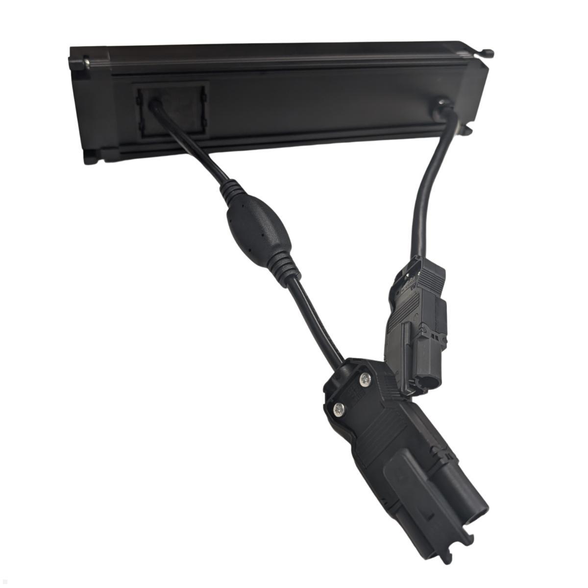 Bachmann Power Frame 4-fach 3x Steckdose 1x USB-Charger A/C, Rückseite