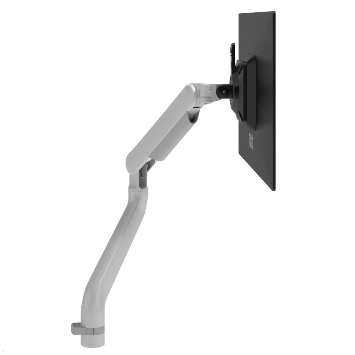 Dataflex Viewprime plus Monitor Tischhalterung mit Tischklemme, weiß, schwenkbar