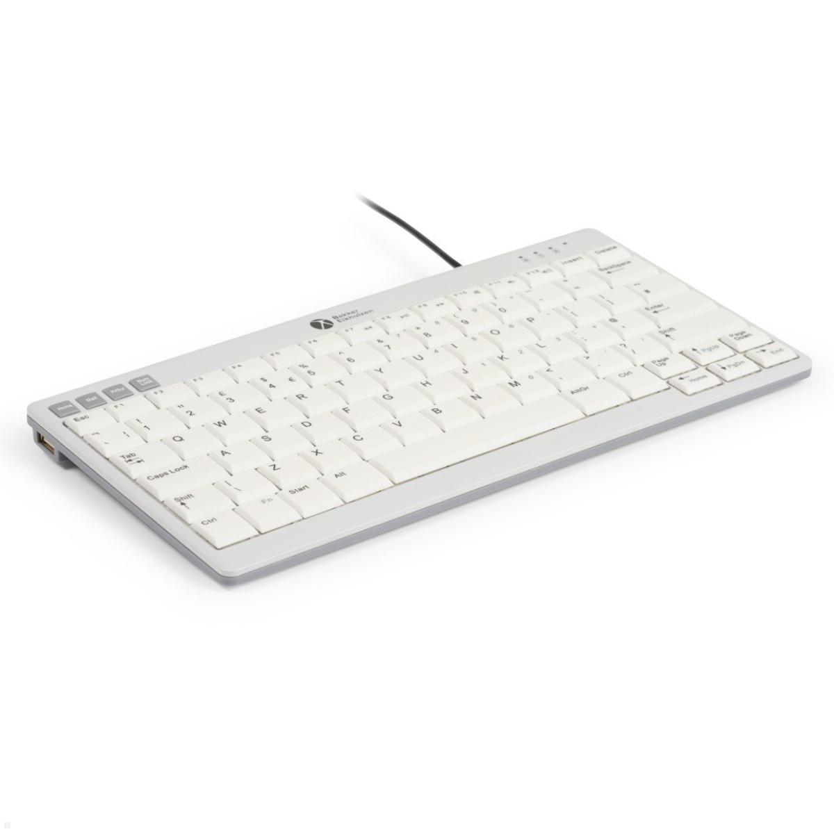 BakkerElkhuizen kompakte Tastatur UltraBoard 950 V2, seitliche Ansicht BakkerElkhuizen kompakte Tastatur UltraBoard 950 V2, seitliche Ansicht