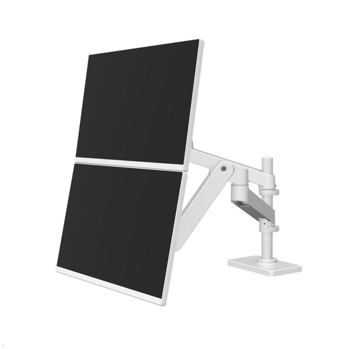 Ergotron LX Pro dual Monitorhalterung Durchtisch, hohe Säule, ergonomische Bildschirm Position