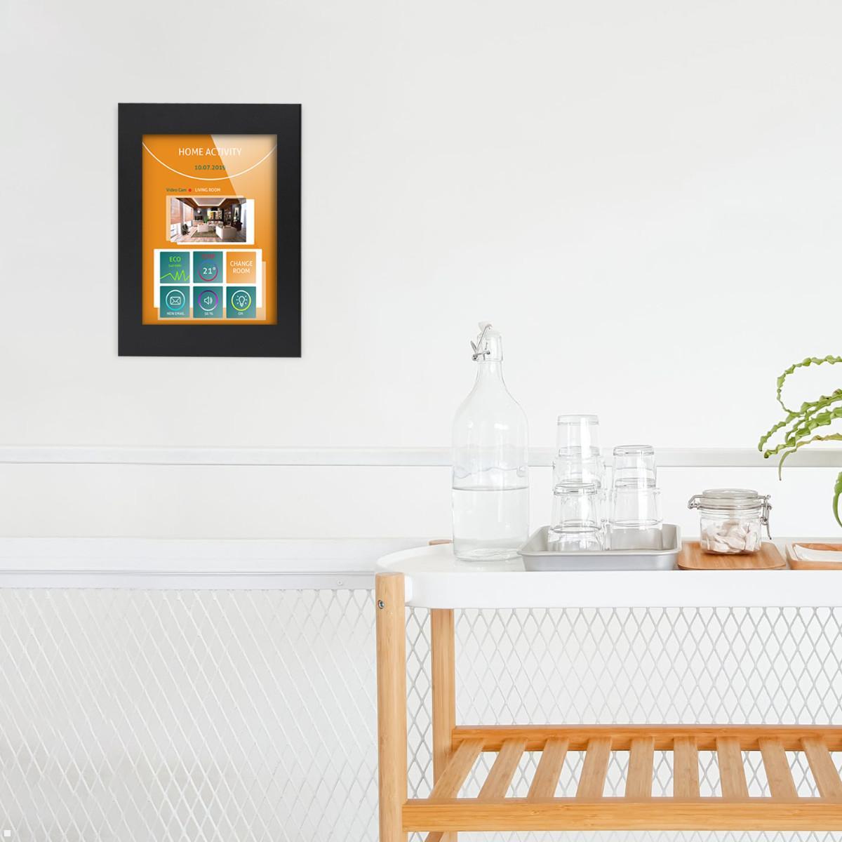 TabLines TWE091B Tablet Wandeinbau für Apple iPad Air 4 und 5, schwarz, Anwendung TabLines TWE091B Tablet Wandeinbau für Apple iPad Air 4 und 5, schwarz, Anwendung