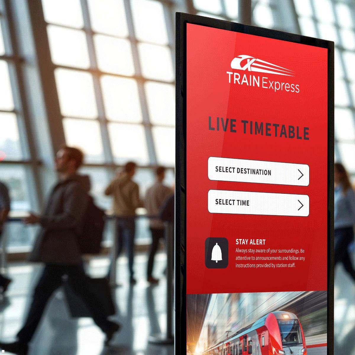 Clevertouch CL Touch Totem Commercial Display 55'' (12955CLTOUCHTOTEM), Anwendungsbeispiel