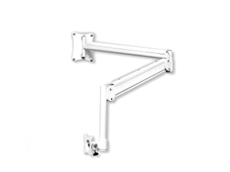 Edbak Praxis Monitor Schwenkarm Wandhalterung, weiß (MSA02W-B), ausziehbar