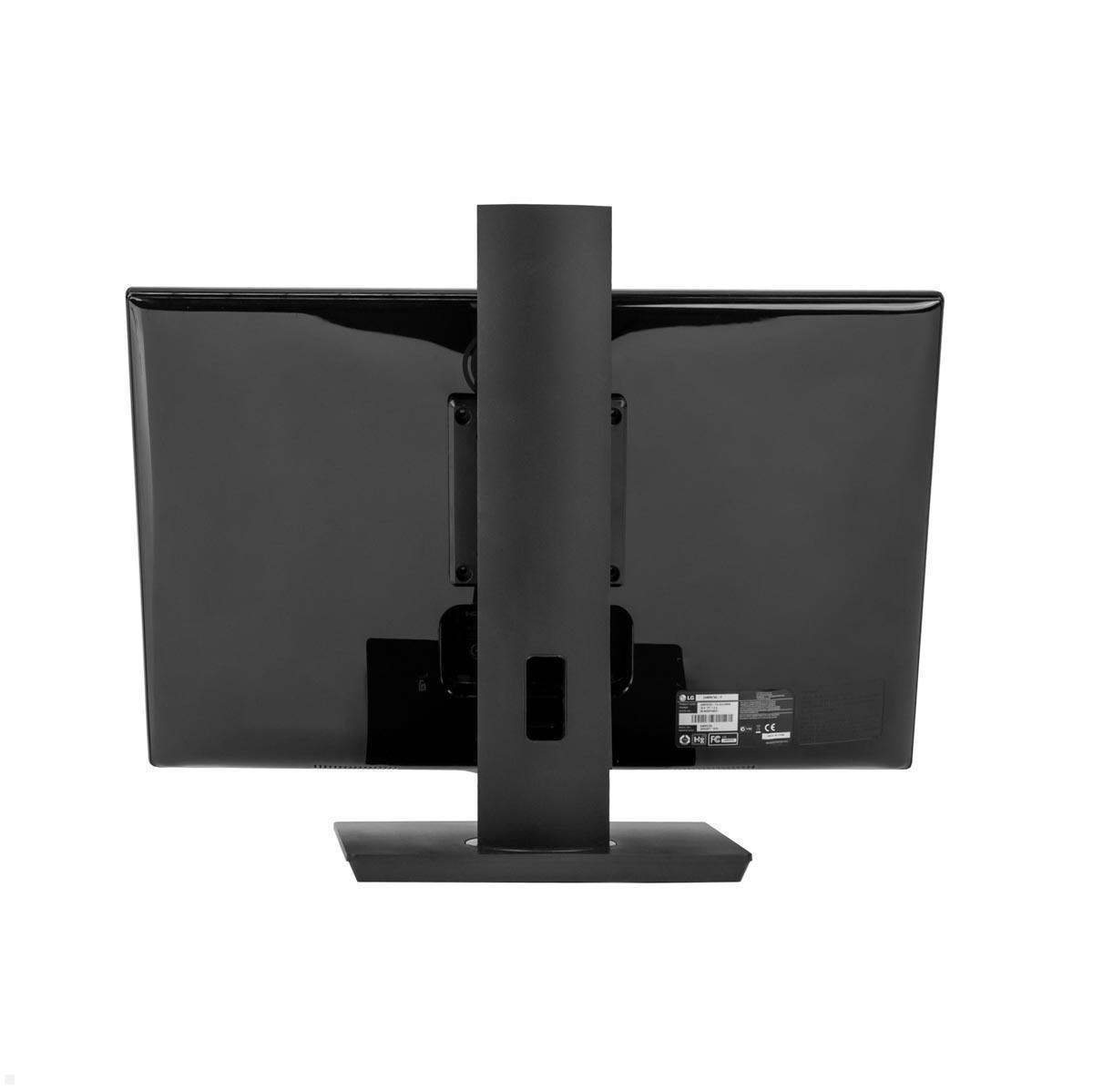 MonLines MTS800B Touchscreen Tisch Ständer 10 bis 27 Zoll, höhenverstellbar Rückansicht