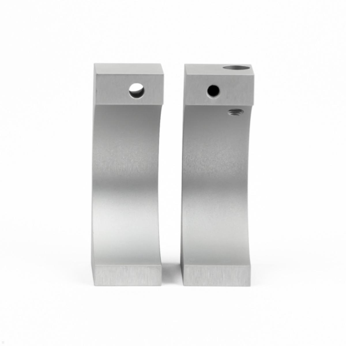 MonLines MBR38S Befestigungsring für Säulen 34-38 mm silber, 2-teilig