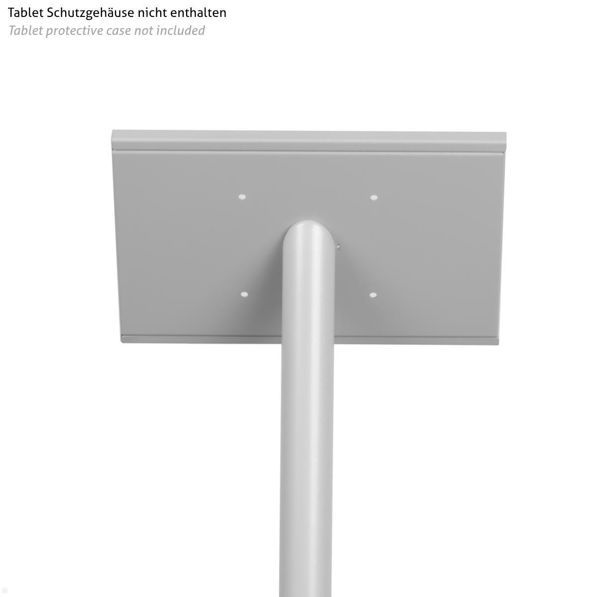 TabLines TBS003S Tablet Boden Standfuß, silber, Rückseite TSG TabLines TBS003S Tablet Boden Standfuß, silber, Rückseite TSG