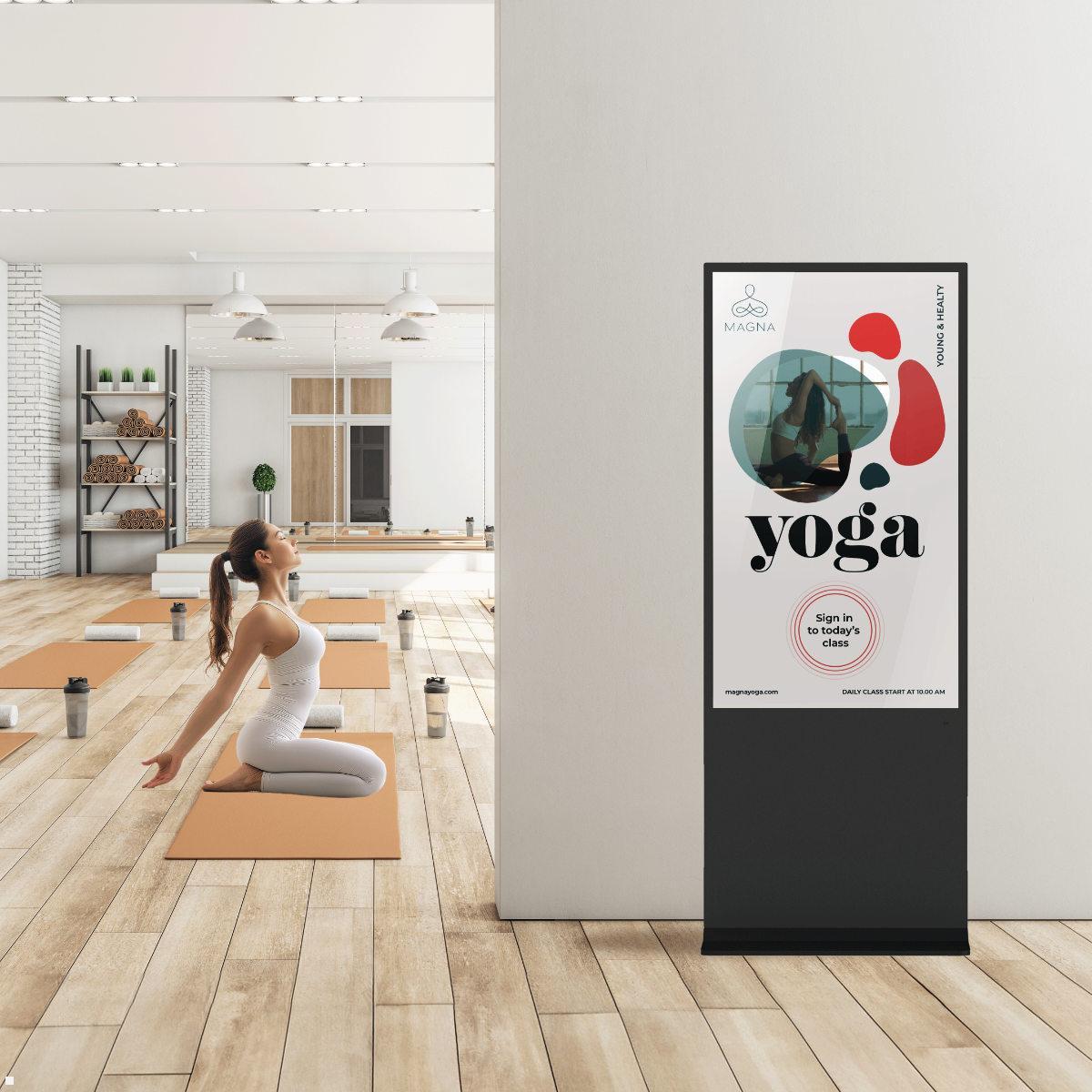 Clevertouch CL Touch Totem Commercial Display 55'' (12955CLTOUCHTOTEM), Anwendungsbeispiel