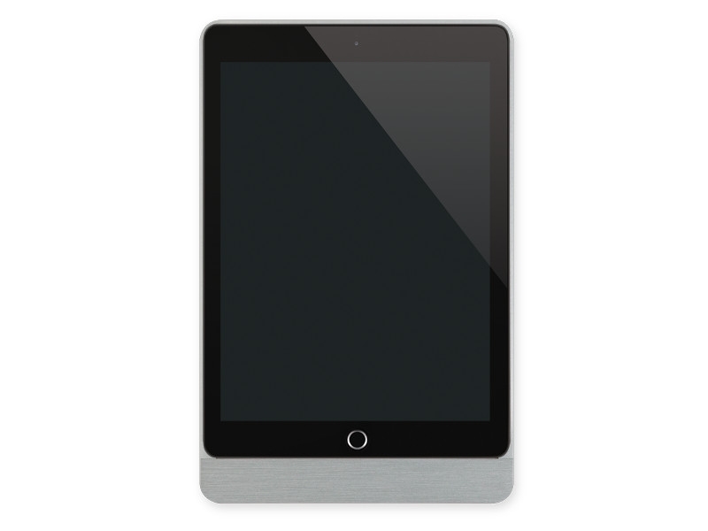 basalte Eve Wandhalterung iPad Pro 10.5, DS, rund, silber basalte Eve Wandhalterung iPad Pro 10.5, DS, rund, silber