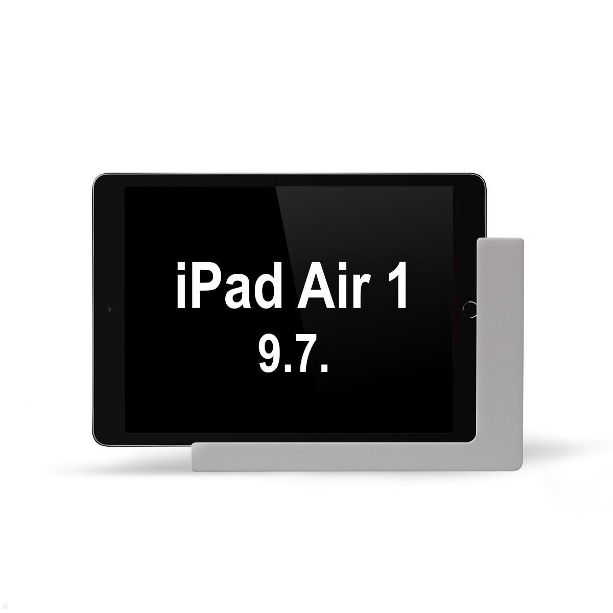 TabLines TWP010S Wandhalterung für Apple Air 1 9.7, silber TabLines TWP010S Wandhalterung für Apple Air 1 9.7, silber
