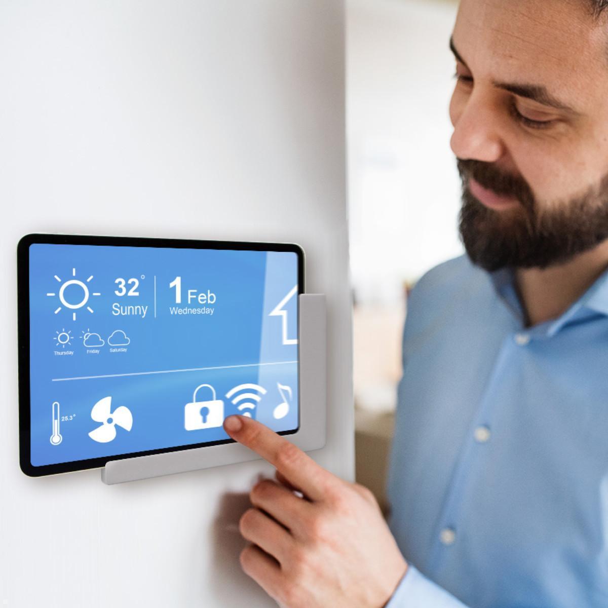 TabLines TWP053 Wandhalterung für Samsung Tab A11+, SmartHome