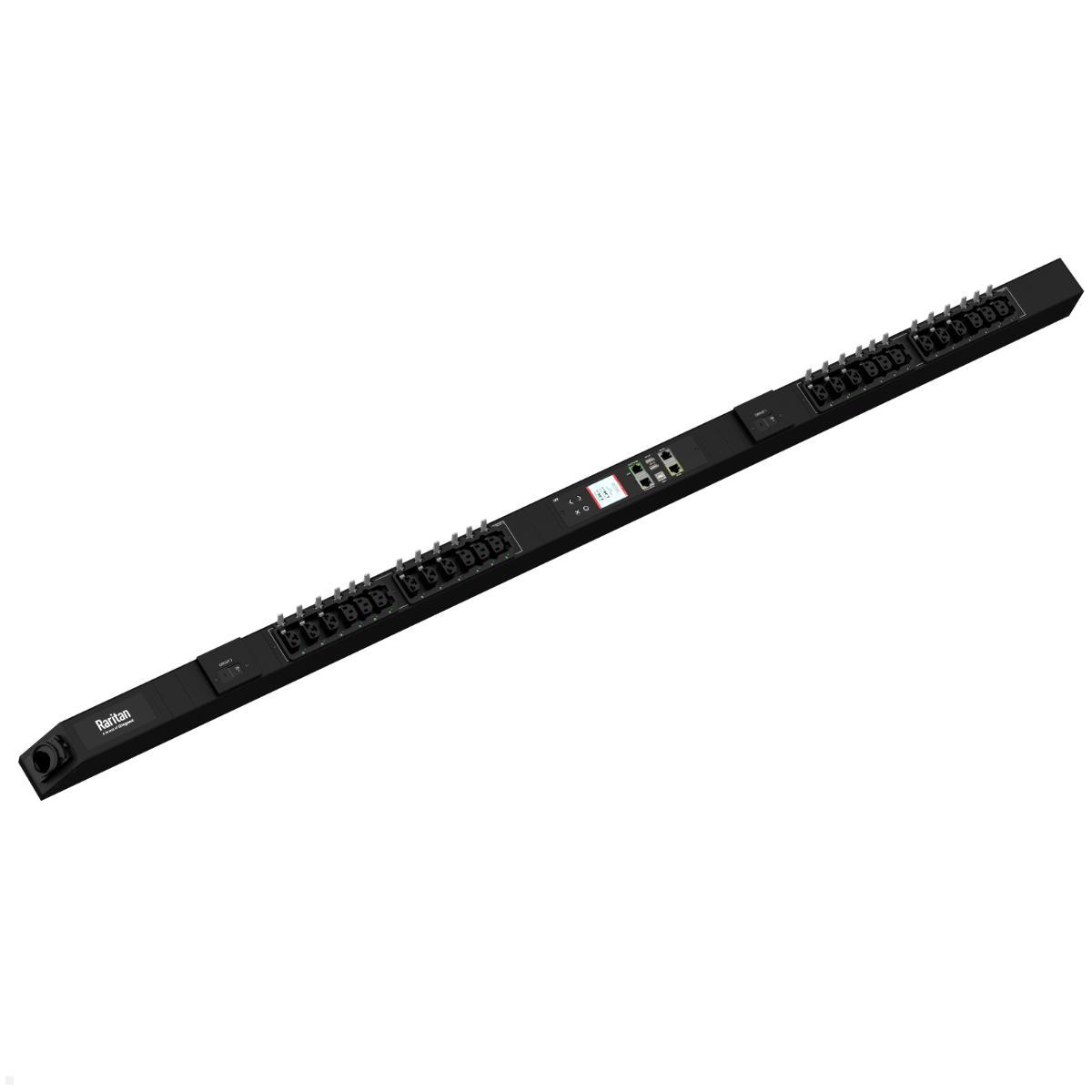 Legrand Raritan iX Rack-PDU 0U mit 12xHDOT C13 / 12xCx, 1-phasig 230V 32A, Outlet Metered/Switched (PX4-5161-E7), intelligente Rack-PDU