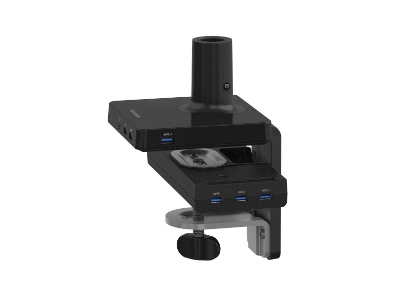 Humanscale M/Connect Dockingstation Tischklemme für M2, schwarz Humanscale M/Connect Dockingstation Tischklemme für M2, schwarz
