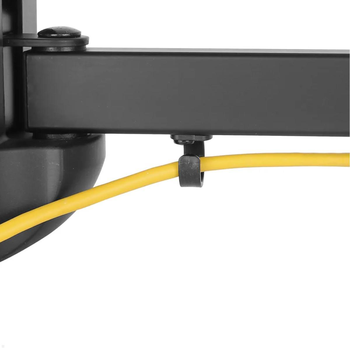 Neomounts Select NM-W115BLACK schwenkbare TV Wandhalterung bis 32 Zoll, Kabelführung