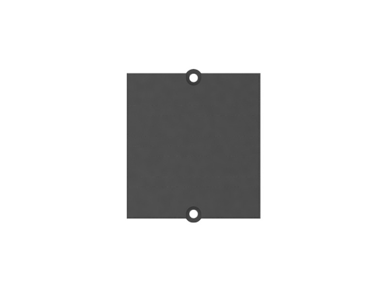 Bachmann Custom Modul Blindabdeckung mit Anschraubdome 917.010 front Bachmann Custom Modul Blindabdeckung mit Anschraubdome 917.010 front