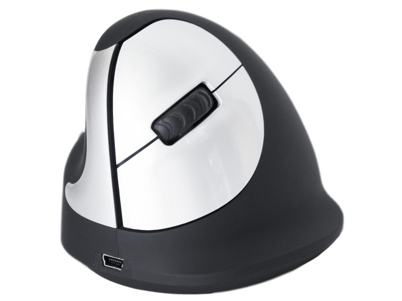 R-Go Tools RGOHEWLL Mouse ergonomische Maus M Linkshändler drahtlos