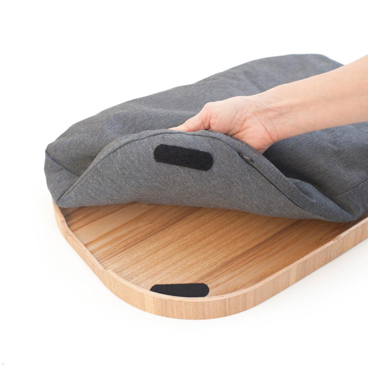 Bosign CurveLine™ Large Laptop Knietablett Laptray Rutschfest abnehmbares Kissen