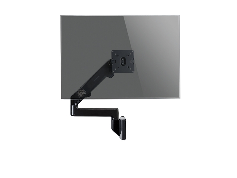 Humanscale M8 Monitor Wandhalterung gerade mit Schwenkarm schwarz Humanscale M8 Monitor Wandhalterung gerade mit Schwenkarm schwarz