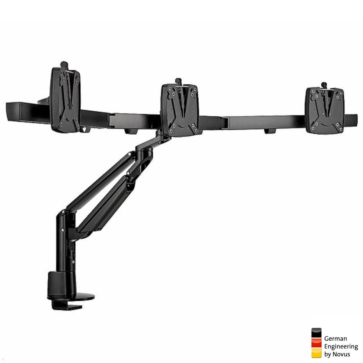Monitorhalterung für 3 Monitore übereinander, nebeneinander