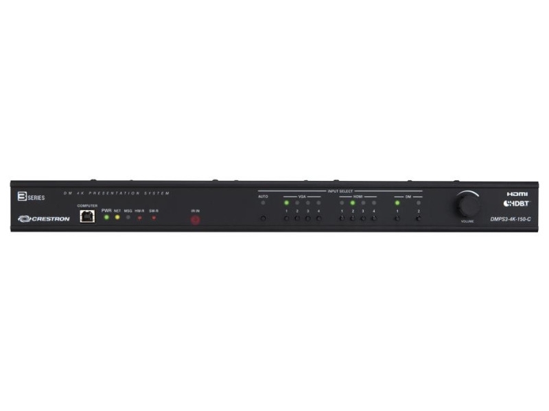 Crestron 4K-DigitalMedia Präsentationssystem 150-C Serie-3 Front