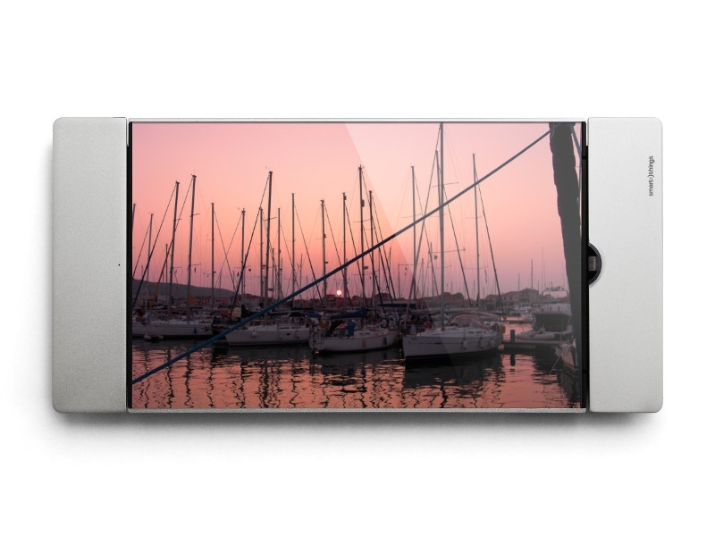 smart things sDock Mini 4 iPad Wandhalterung silber Foto Querformat