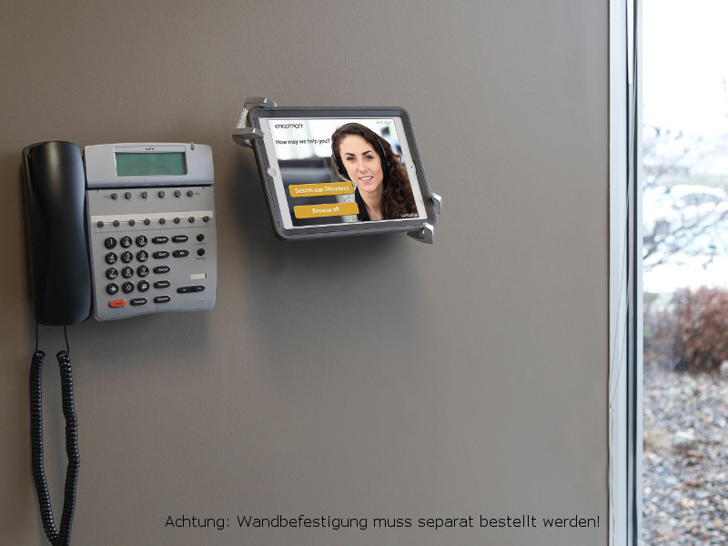 Ergotron 45-460-026 verschließbare Tablethalterung Wandbefestigung Ergotron 45-460-026 verschließbare Tablethalterung Wandbefestigung