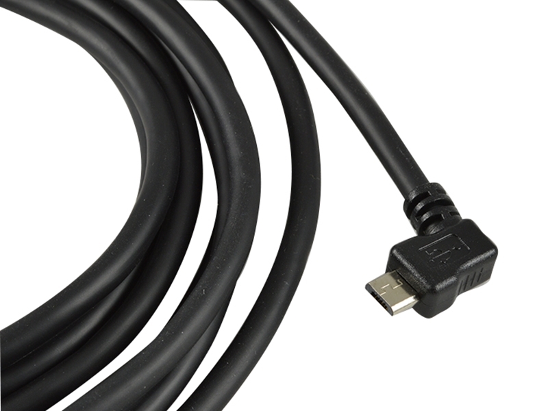 TecLines TUC003B USB Kabel 3m von Micro-B-Stecker 90° gewinkelt auf Typ A TecLines TUC003B USB Kabel 3m von Micro-B-Stecker 90° gewinkelt auf Typ A